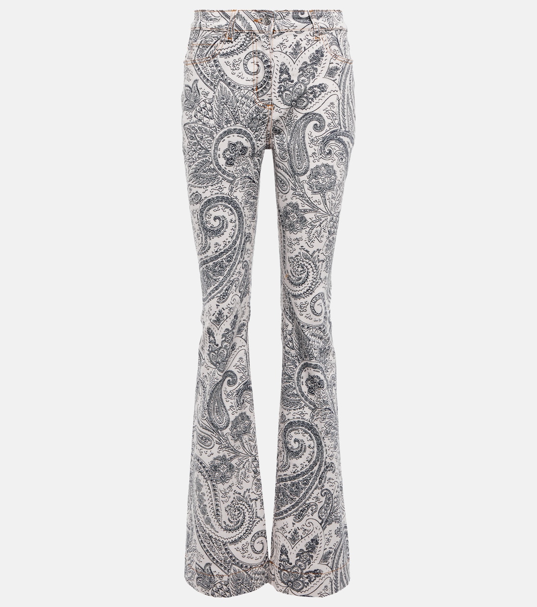 Paisley printed flared jeans | Etro