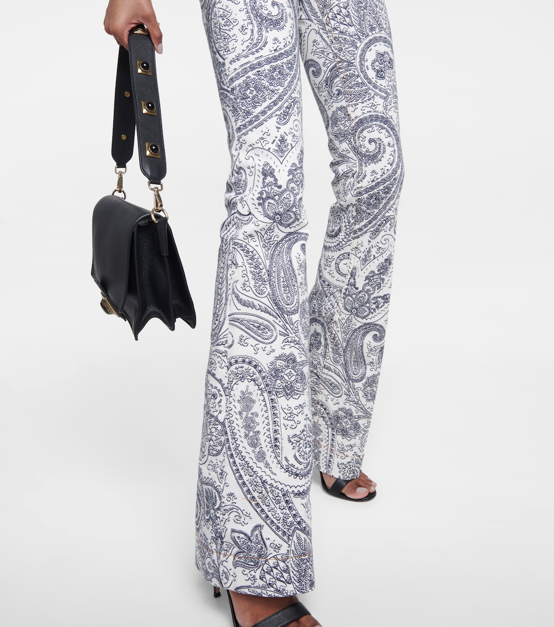 Paisley printed flared jeans | Etro