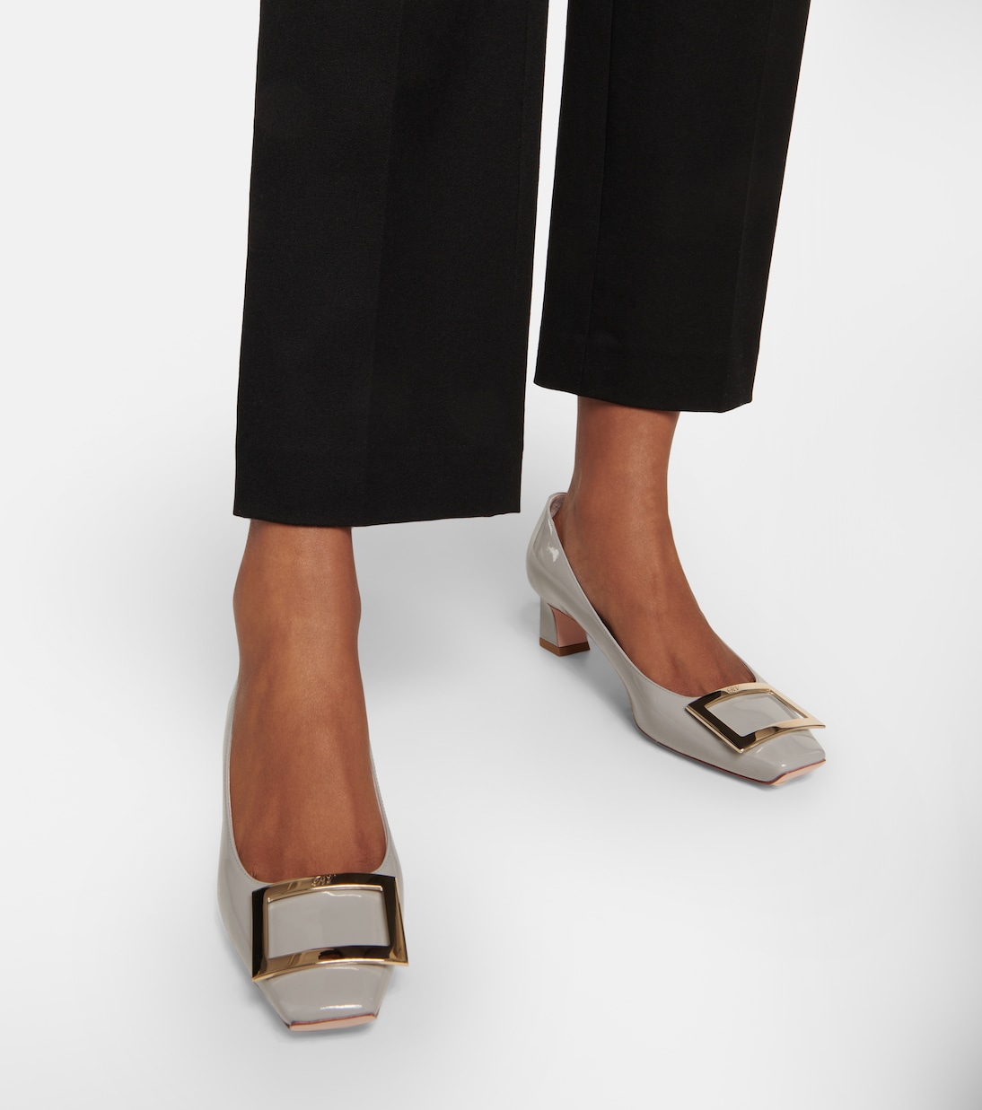 Salones Trompette 45 de charol | Roger Vivier