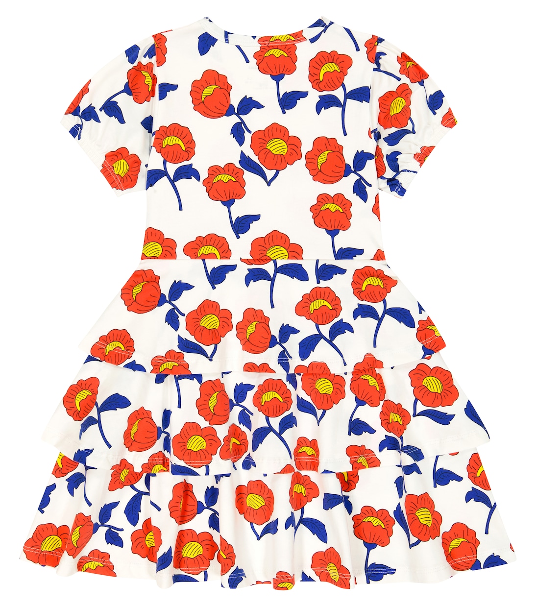 Bedrucktes Kleid aus einem Baumwollgemisch | Mini Rodini