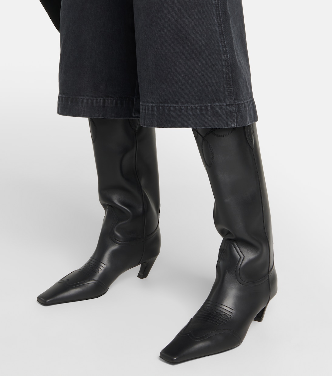 Bottes Dallas 45 en cuir | Khaite