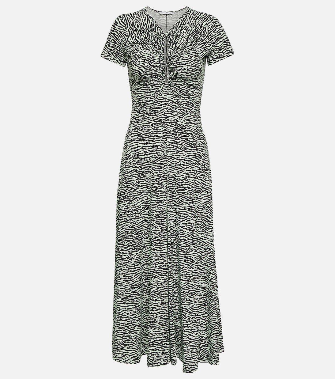 White Label zebra-print keyhole maxi dress | Proenza Schouler
