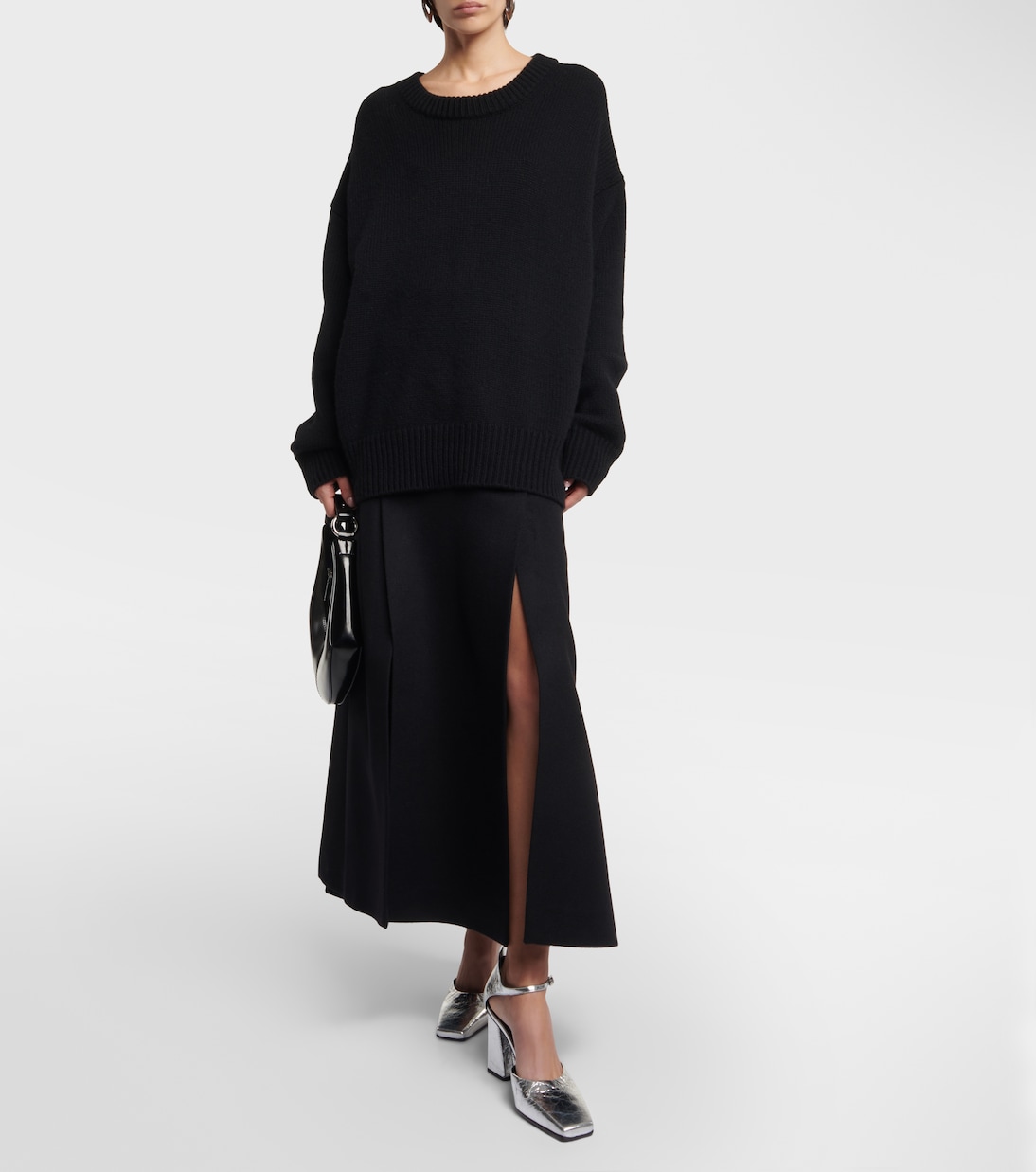 Pumps Quad aus Metallic-Leder | Proenza Schouler