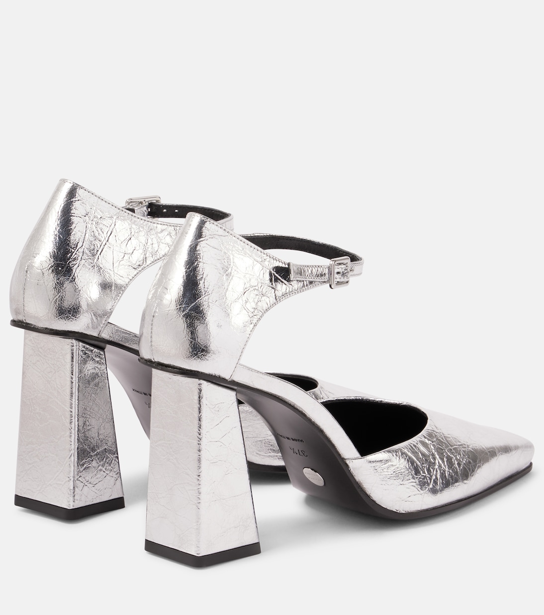 Pumps Quad aus Metallic-Leder | Proenza Schouler