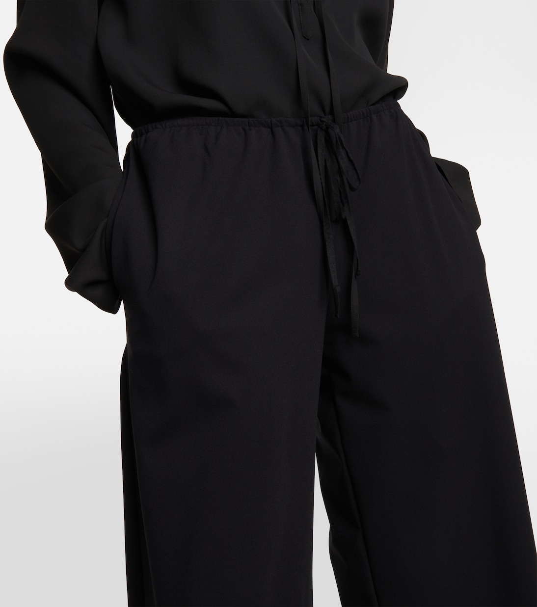 Weite Hose Bariem aus Jersey | The Row