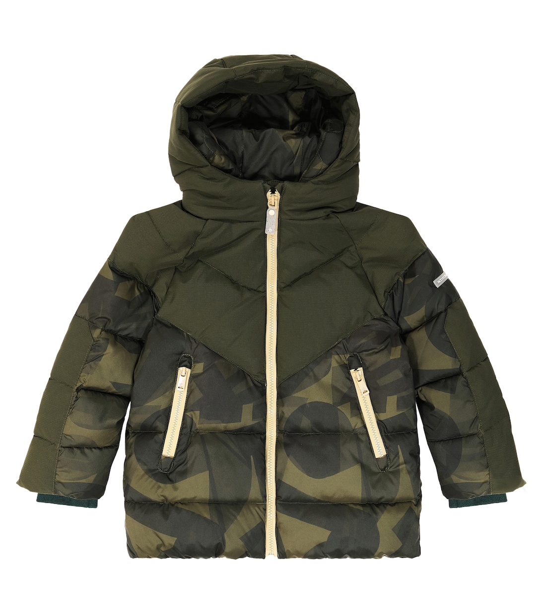 Printed puffer jacket | Scotch & Soda Kids