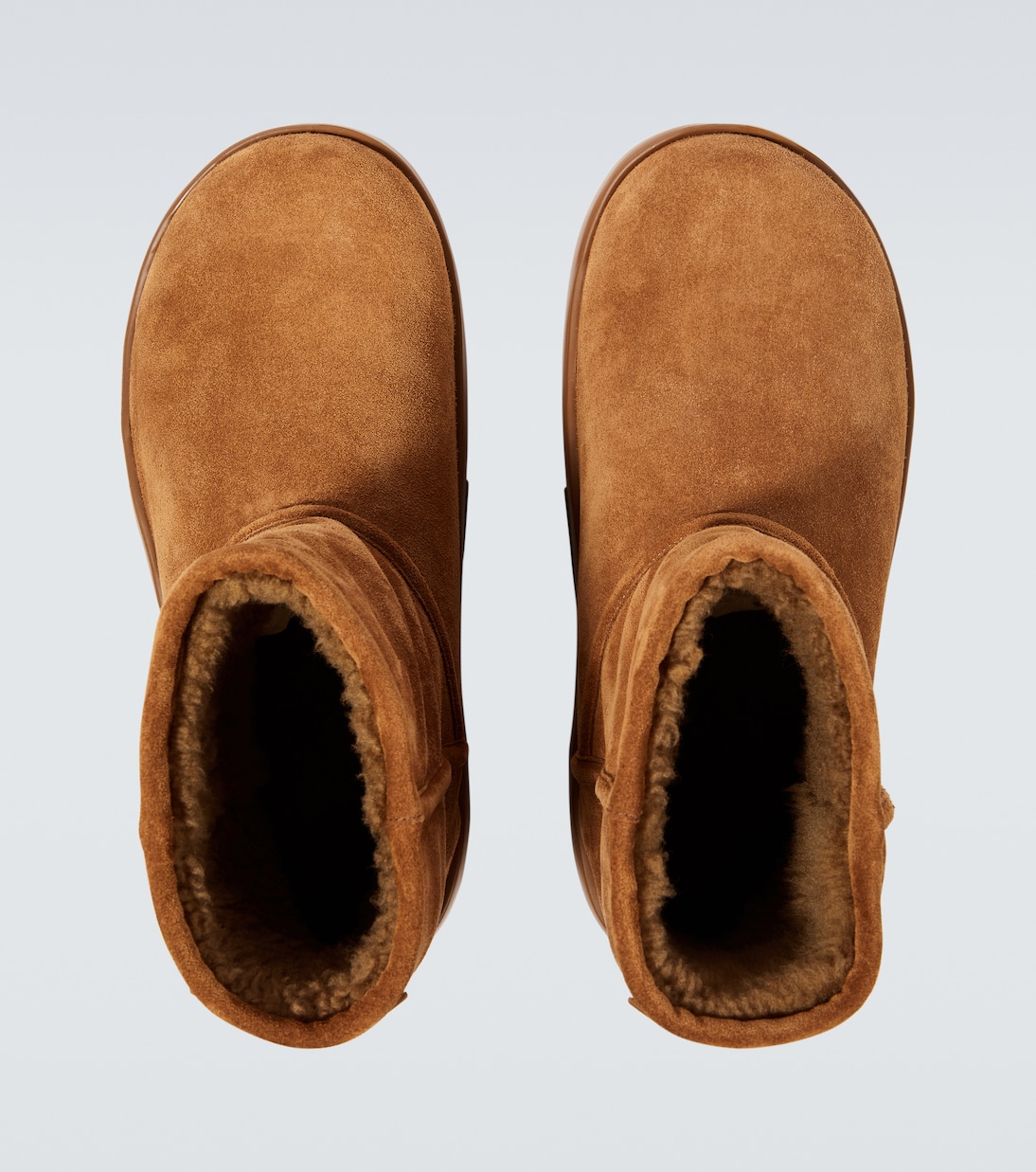 Ankle Boots Snap aus Veloursleder | Bottega Veneta