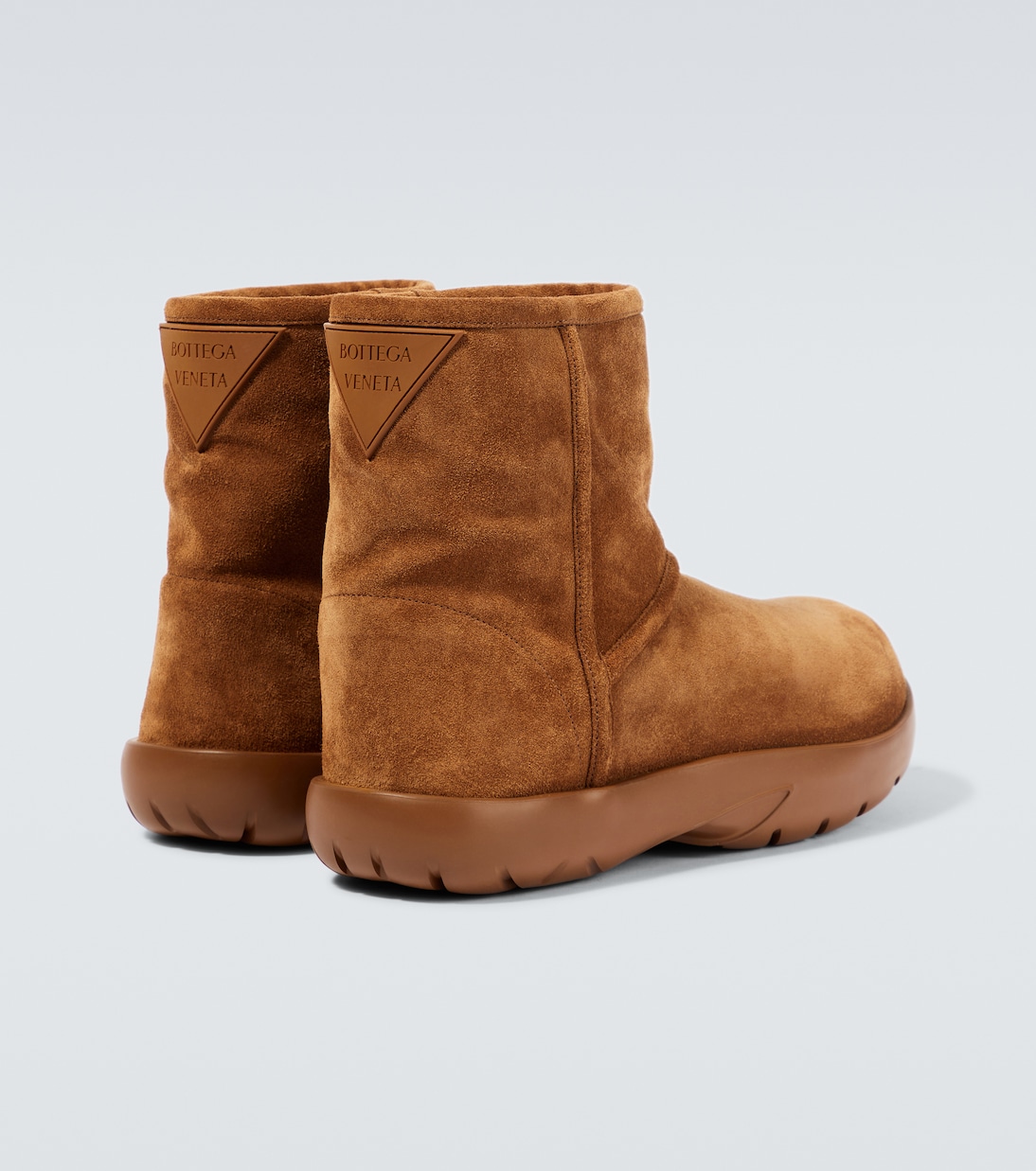 Ankle Boots Snap aus Veloursleder | Bottega Veneta