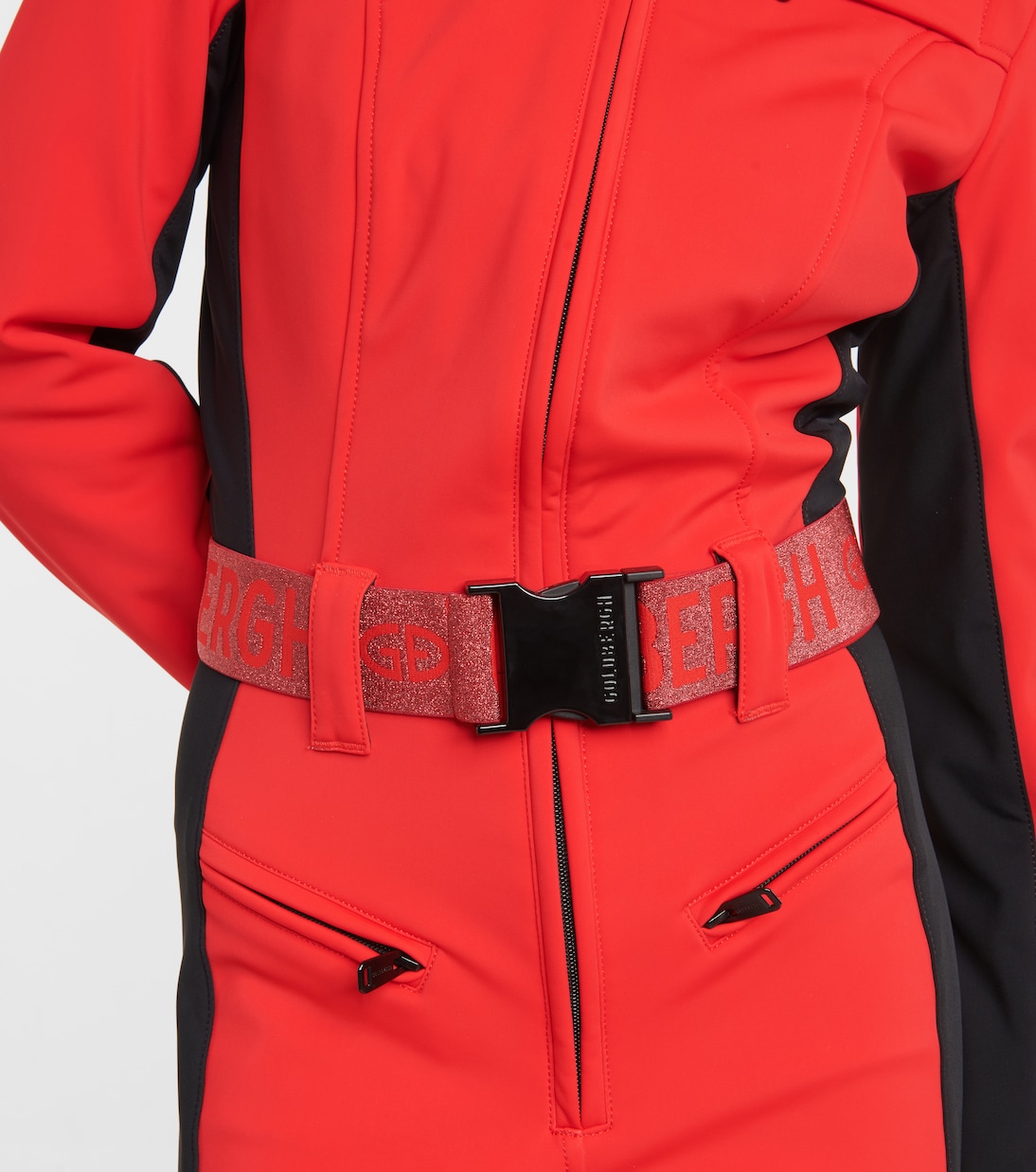 Parry faux fur-trimmed ski suit | Goldbergh
