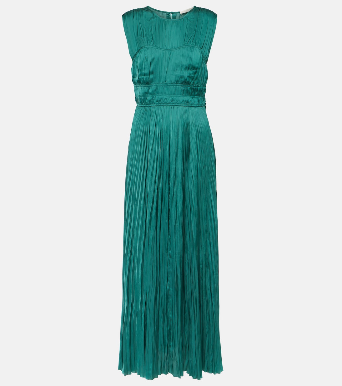 Delia pleated satin gown | Ulla Johnson
