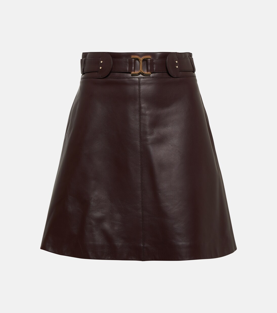 Leather miniskirt | Chloé
