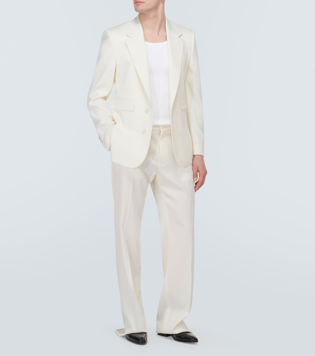 Pantaloni regular in lana | Dolce&Gabbana