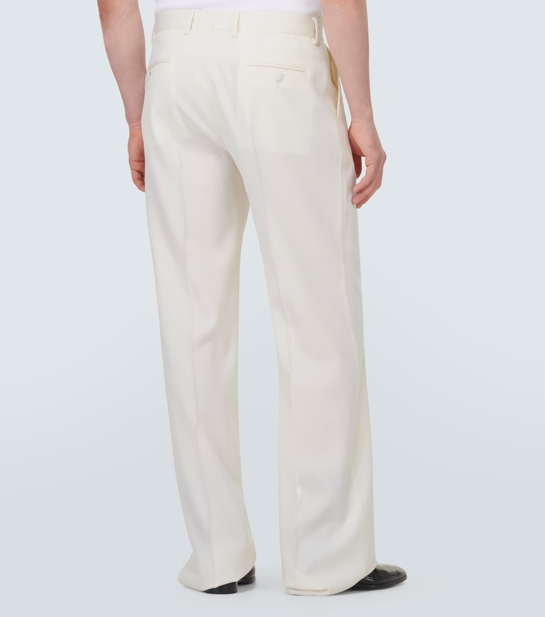 Pantaloni regular in lana | Dolce&Gabbana