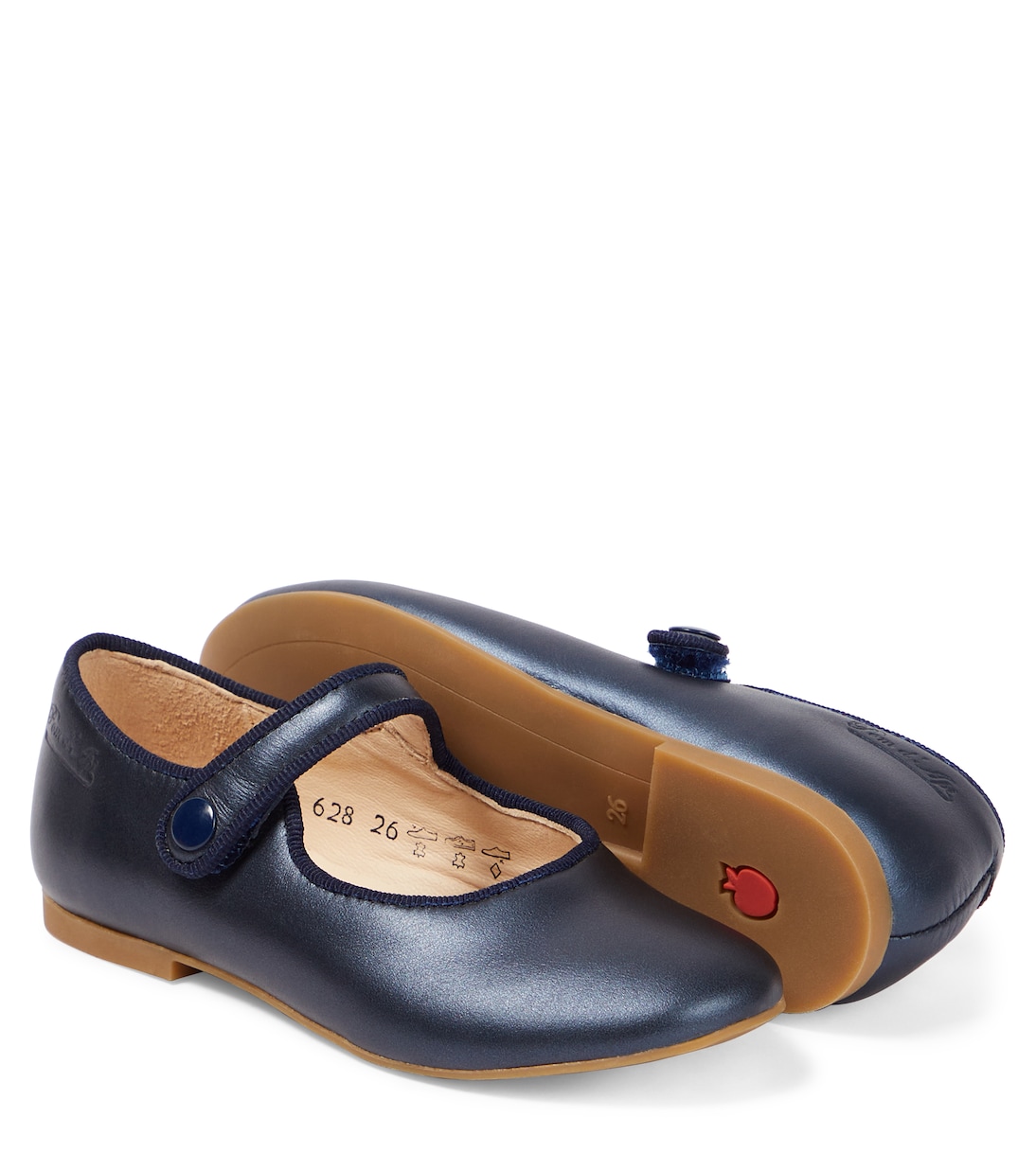 Daisy Baby leather ballet flats | Pom d'Api