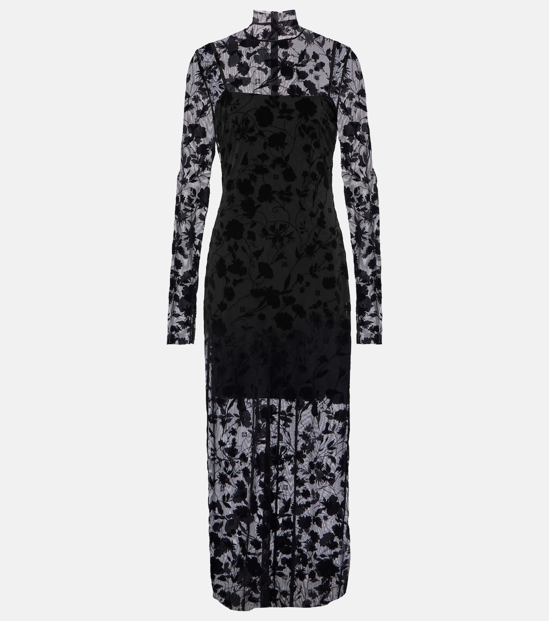 Abito lungo in jacquard | Givenchy