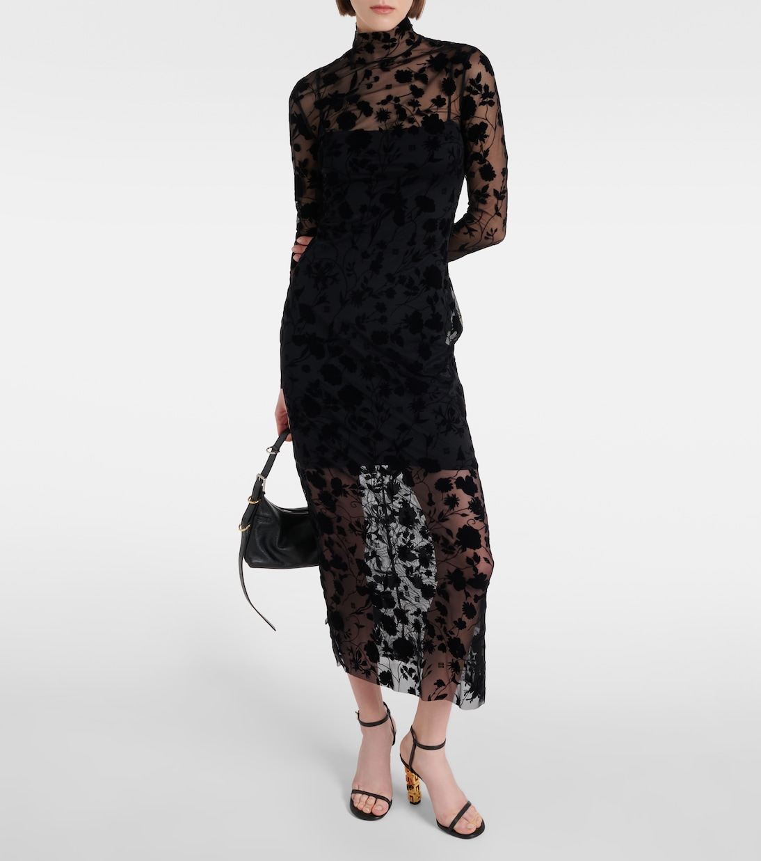 Abito lungo in jacquard | Givenchy