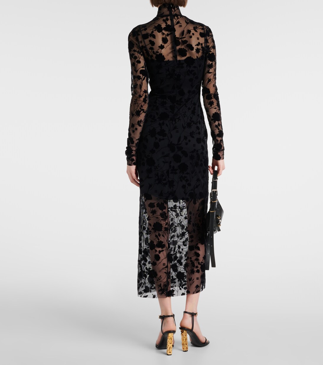 Abito lungo in jacquard | Givenchy
