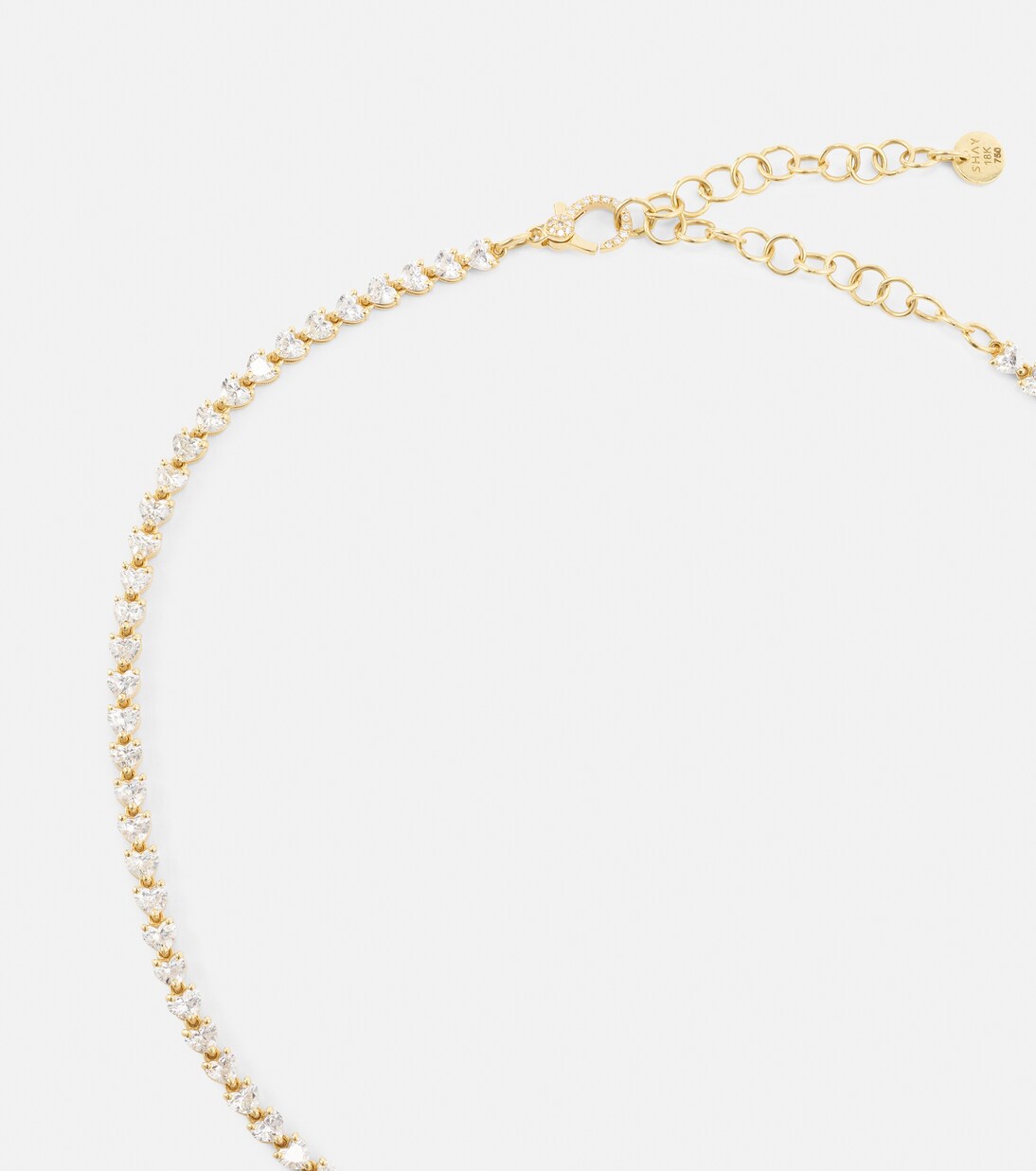 Collana in oro 18kt con cuore e diamanti, gioiello perfetto per giovani