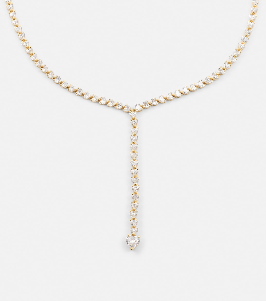 Collana in oro 18kt con cuore e diamanti, gioiello perfetto per giovani