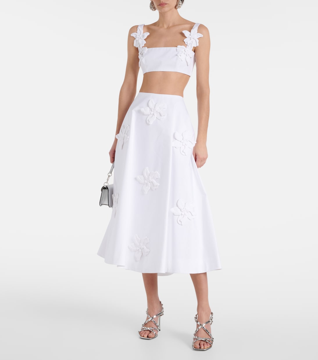 Bralette aus Baumwollpopeline | Valentino