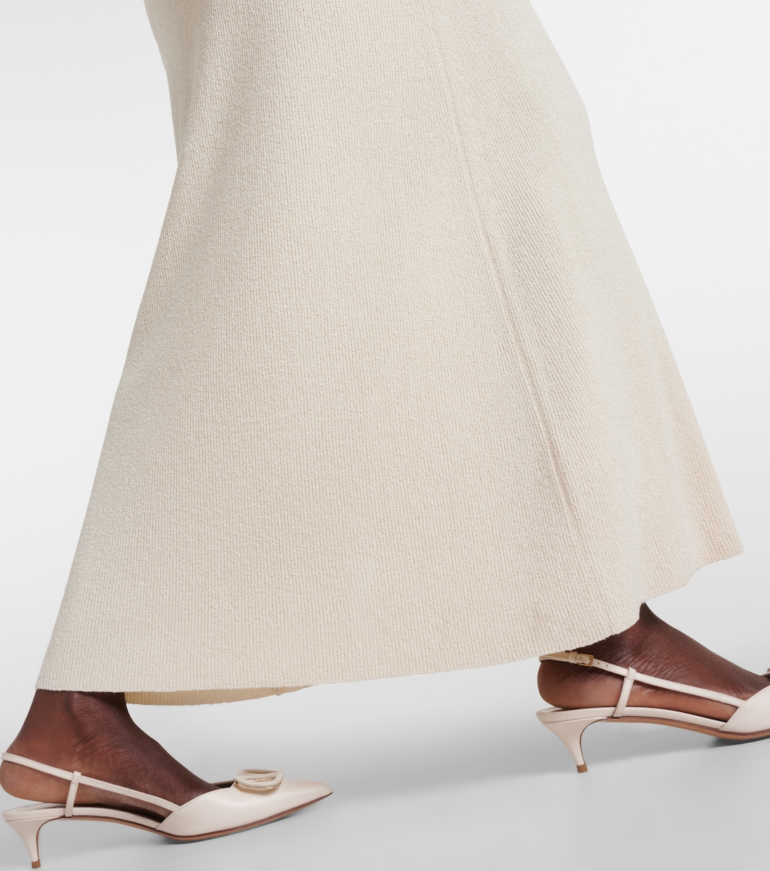 Robe longue en soie | Valentino