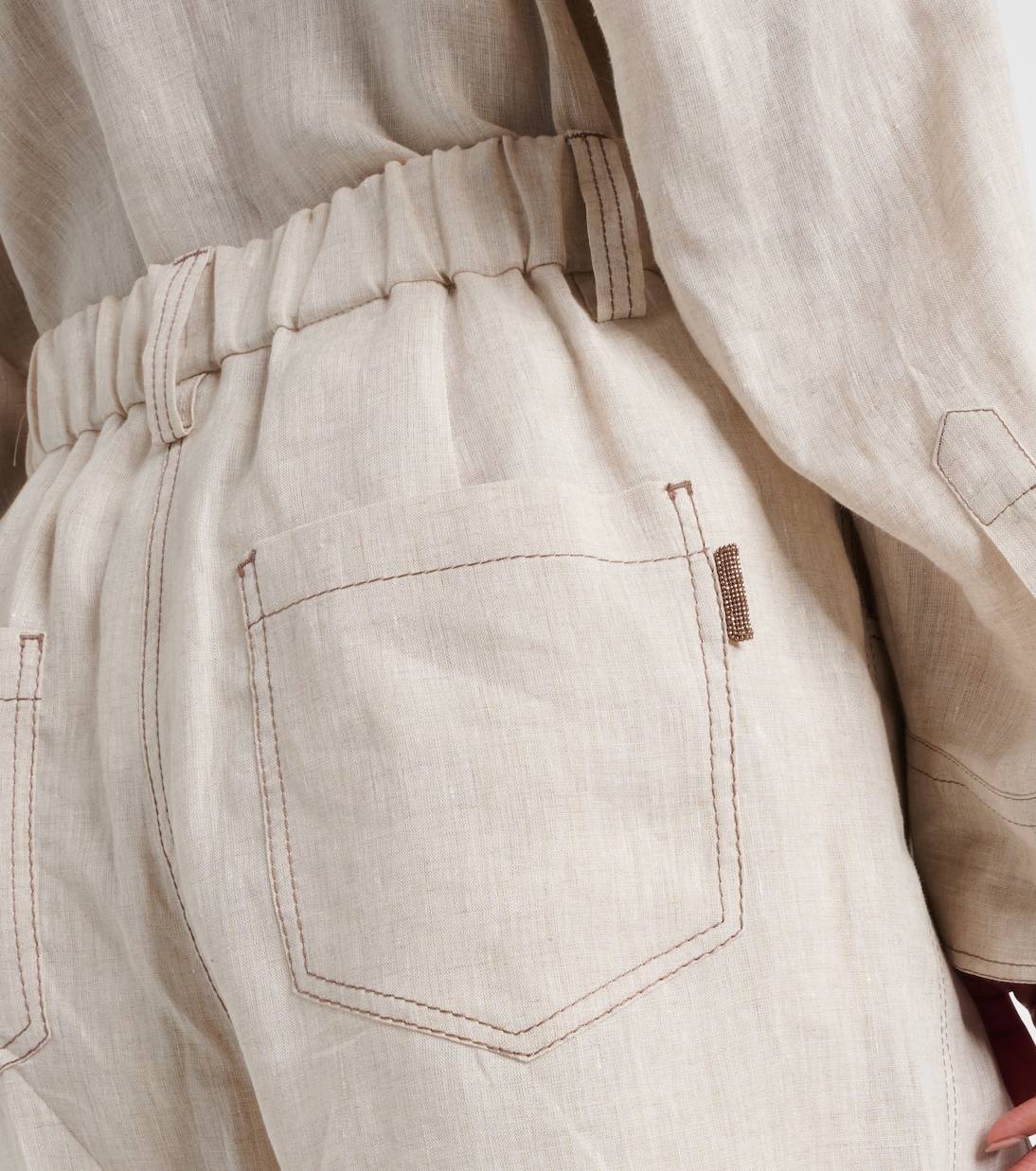 Short en lin | Brunello Cucinelli