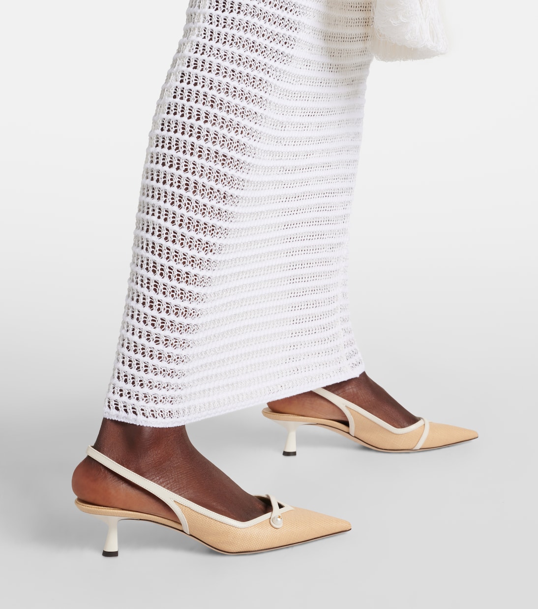 Escarpins Amita 45 en raphia | Jimmy Choo