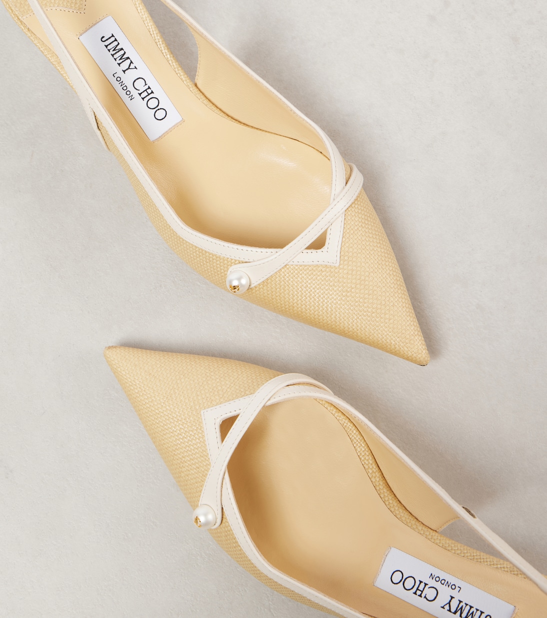 Escarpins Amita 45 en raphia | Jimmy Choo