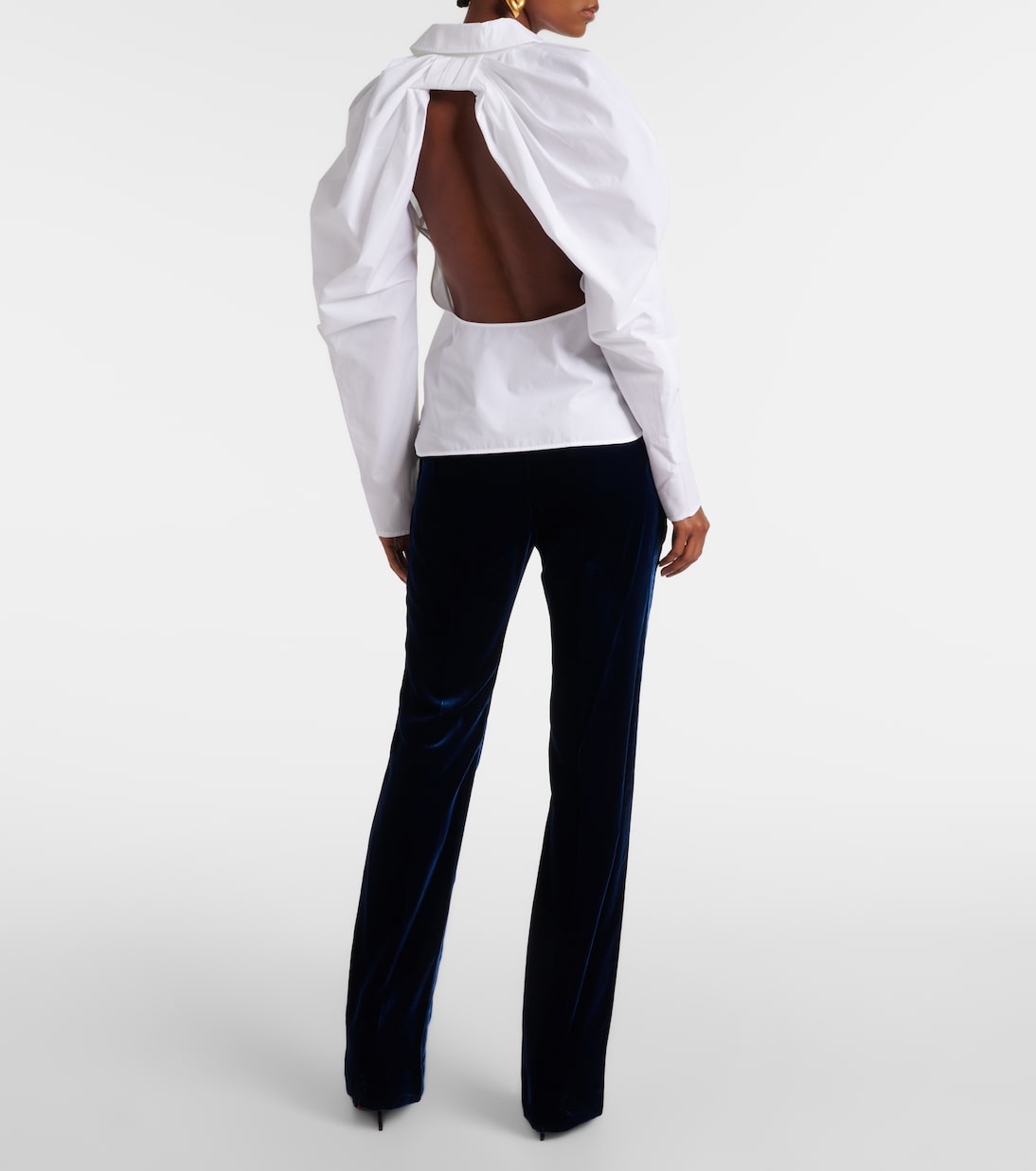 Bluse Backless aus Baumwolle | Nina Ricci