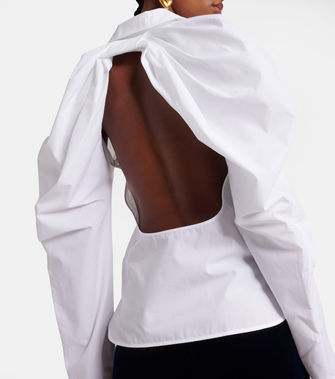 Bluse Backless aus Baumwolle | Nina Ricci