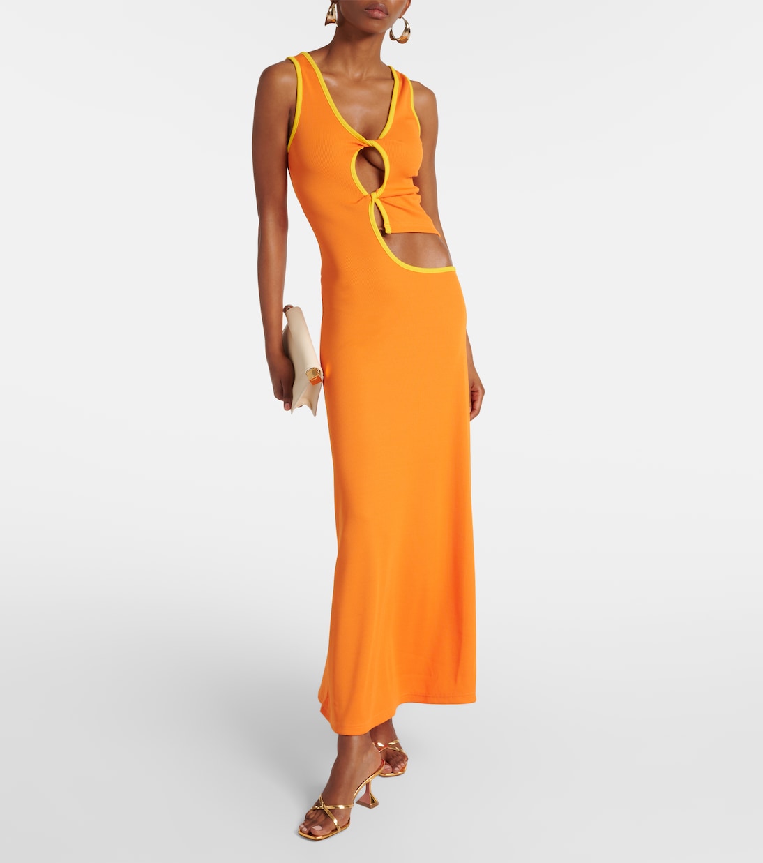 Open Twist maxi dress | Christopher Esber