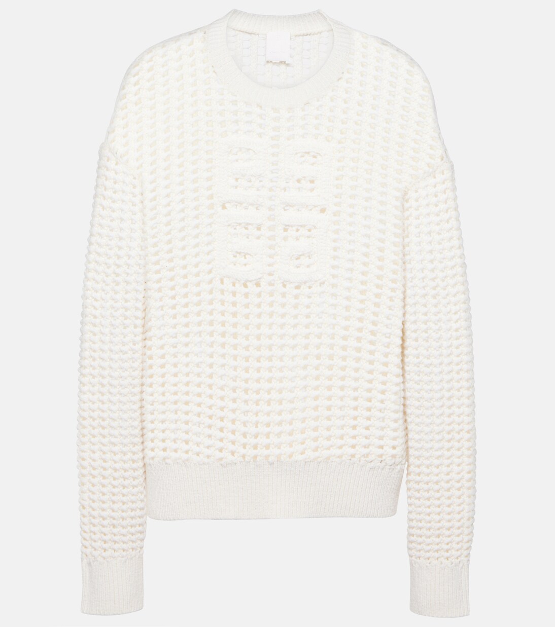 Jersey de Lujo Givenchy 4G: Mezcla de Lana y Cachemira para Jóvenes Modernos