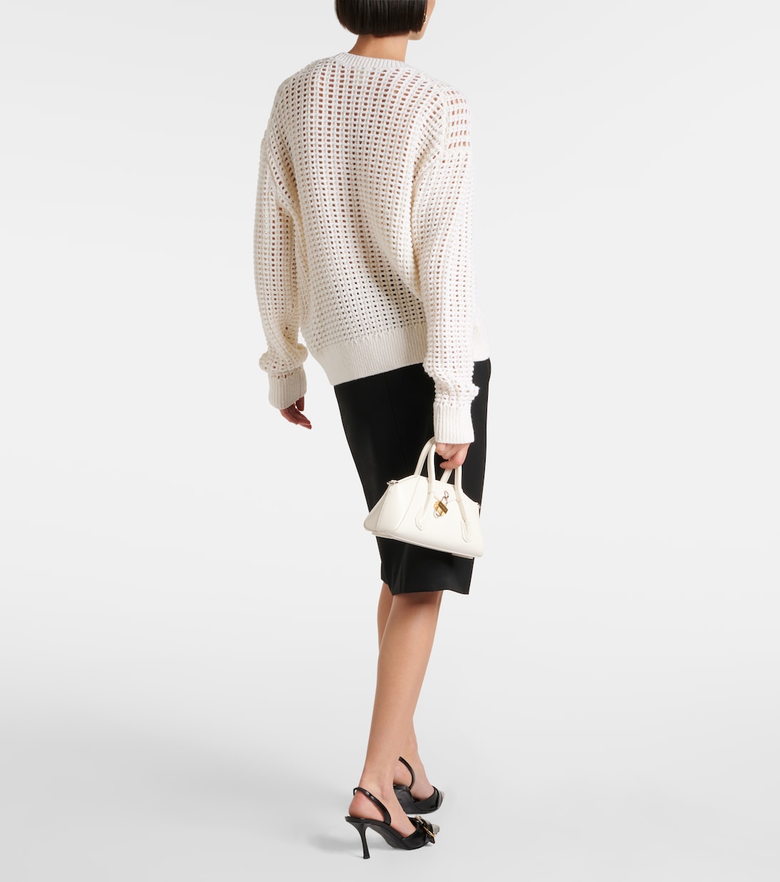 Jersey de Lujo Givenchy 4G: Mezcla de Lana y Cachemira para Jóvenes Modernos