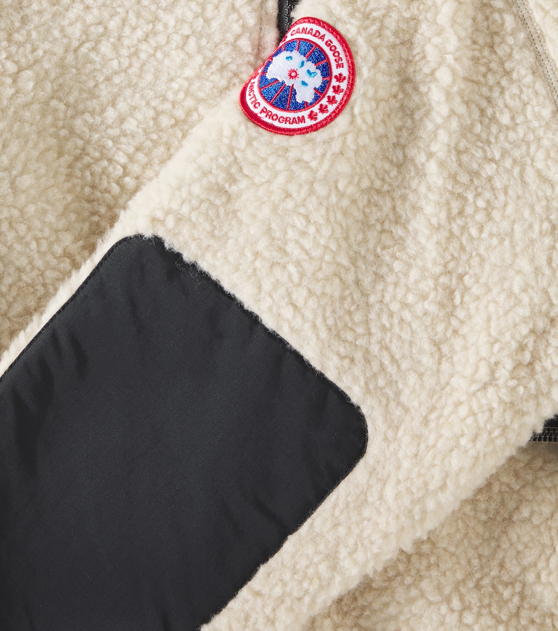 Giacca Simcoe in pile di misto lana | Canada Goose Kids