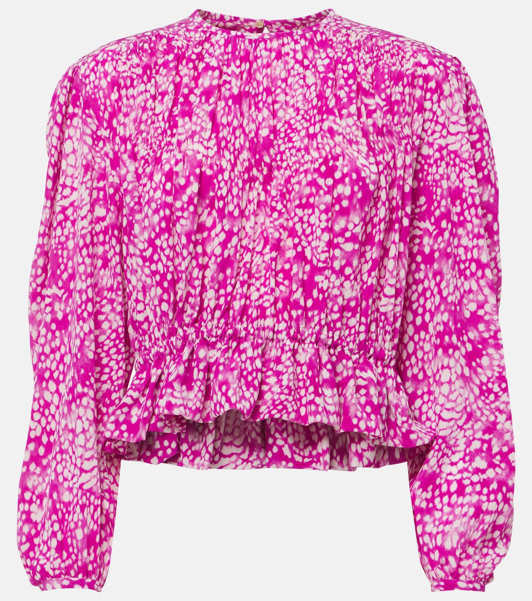 Top Gelina in misto seta con stampa | Isabel Marant
