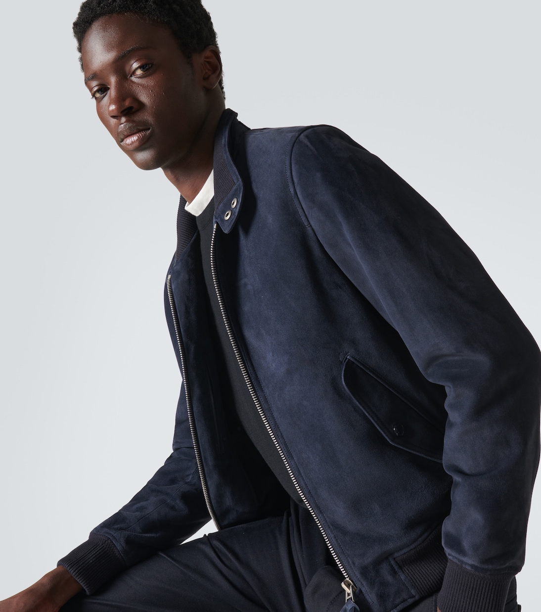 Suede blouson | Tom Ford