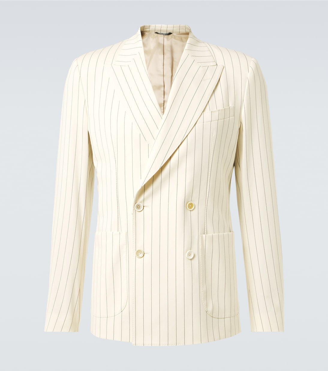 Blazer in misto cotone a righe | Dolce&Gabbana
