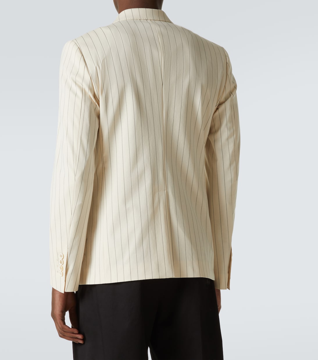 Blazer in misto cotone a righe | Dolce&Gabbana