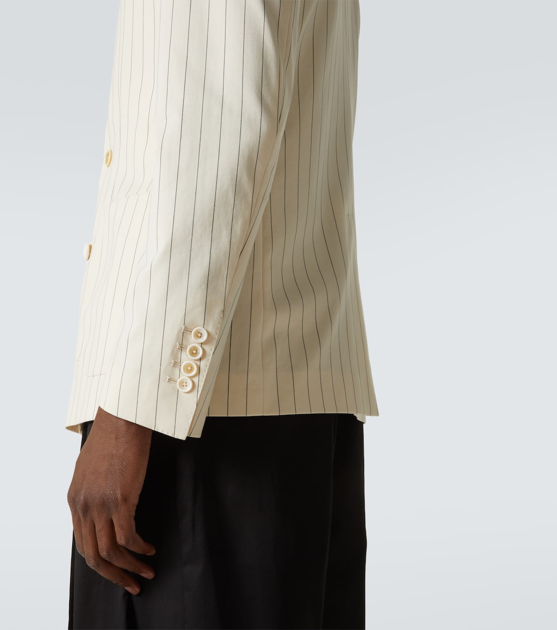 Blazer in misto cotone a righe | Dolce&Gabbana