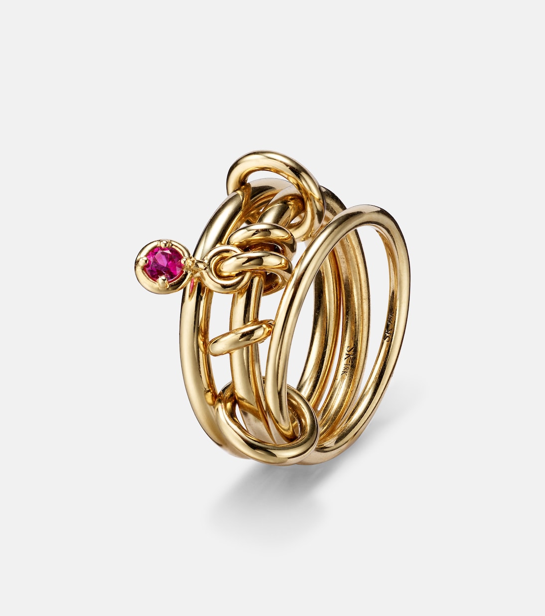 Bagues Piera en or 18 ct et saphir | Spinelli Kilcollin