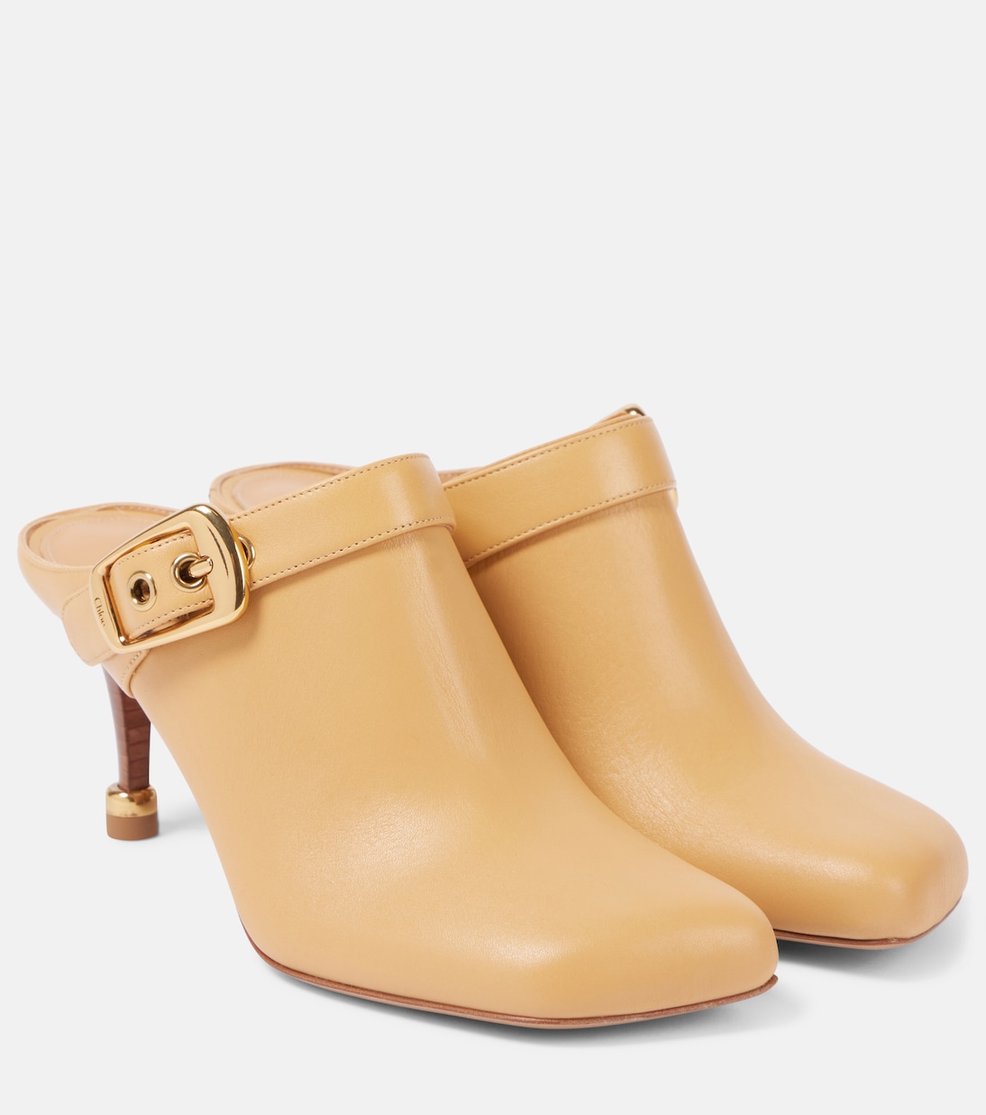 Mules Andrea aus Leder | Chloé