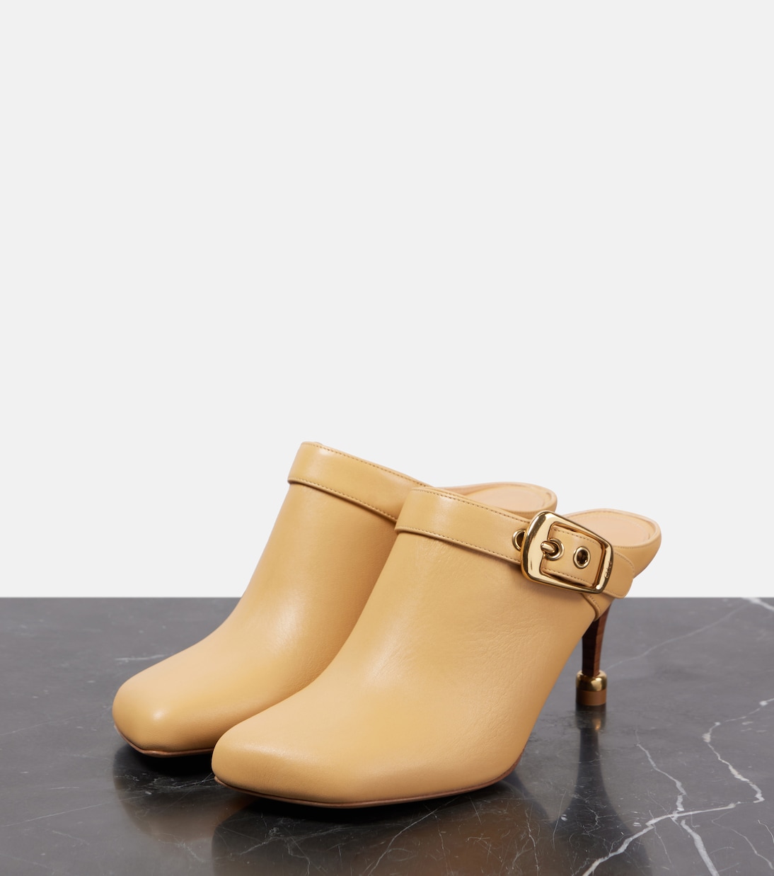 Mules Andrea aus Leder | Chloé