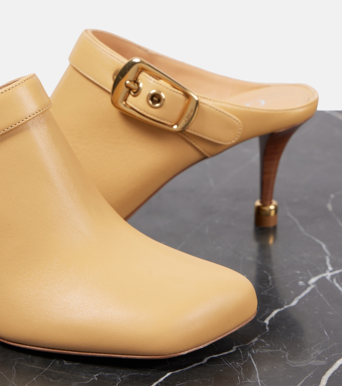 Mules Andrea aus Leder | Chloé