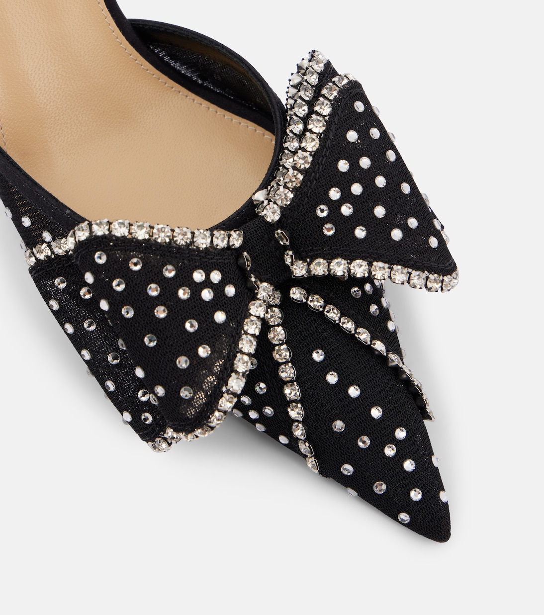 Slingback-Pumps Le Cadeau mit Kristallen | Mach & Mach