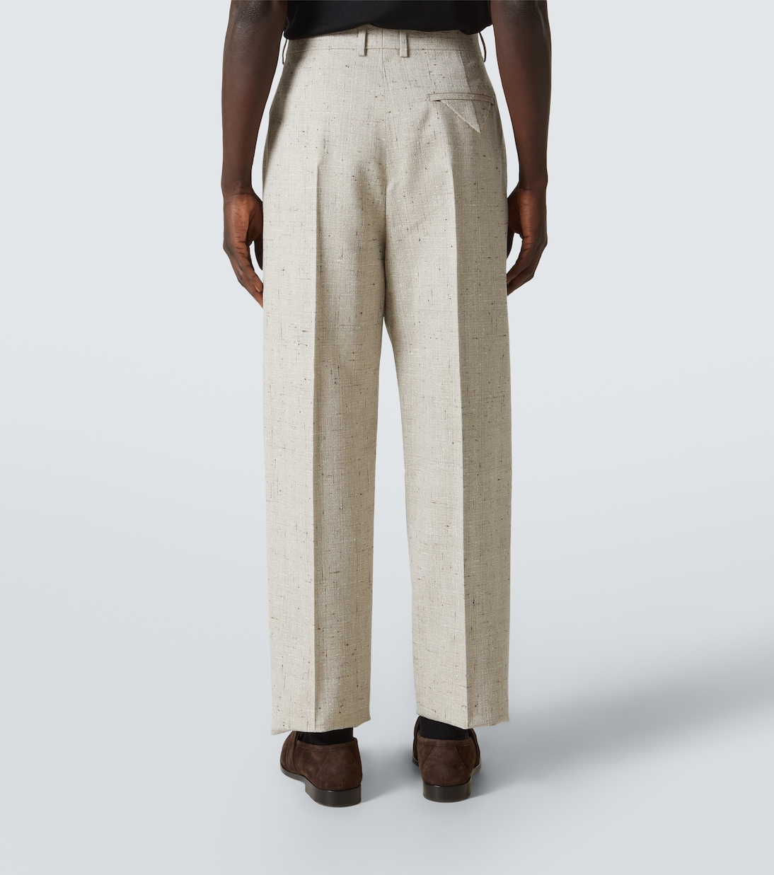 Gerade High-Rise-Hose | Bottega Veneta