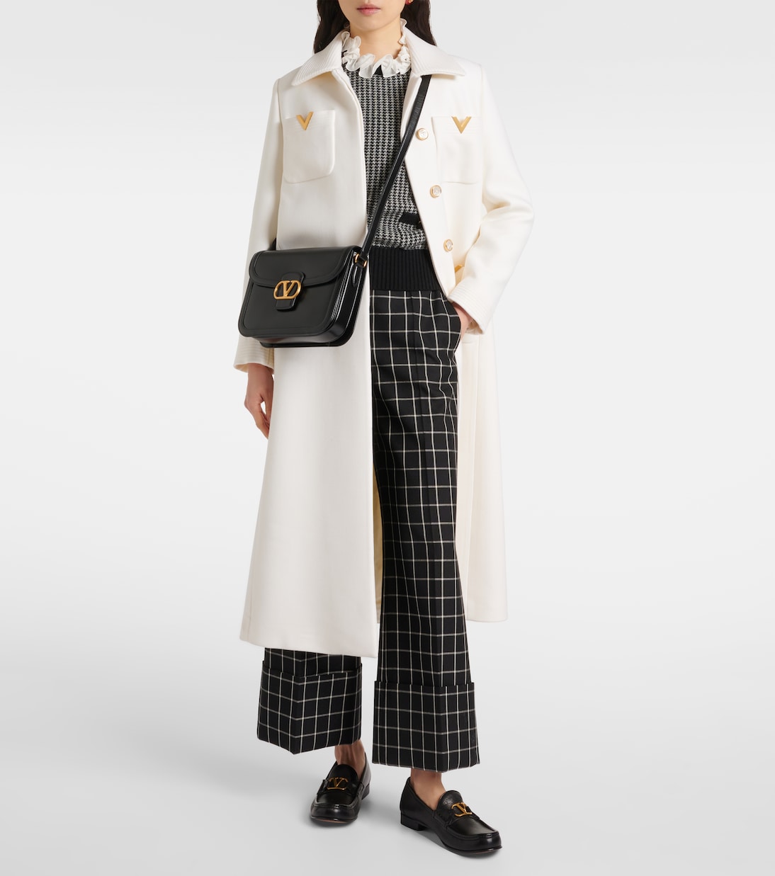 VLogo Signature leather loafers | Valentino Garavani