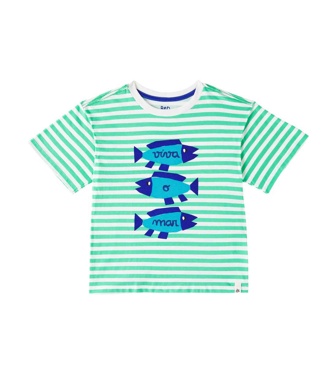 T-shirt in jersey di cotone con stampa | Fábula