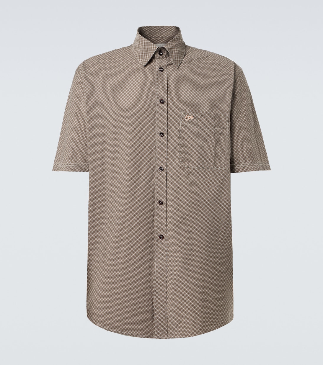 Camicia in cotone a quadri | ERL