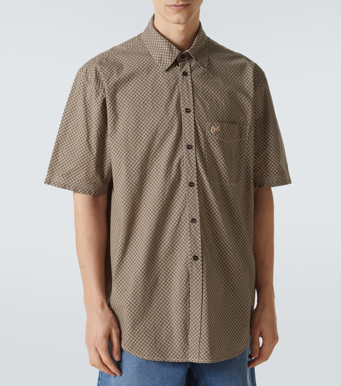 Camicia in cotone a quadri | ERL
