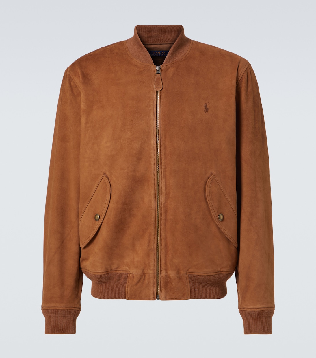 Bomber in suede con logo | Polo Ralph Lauren
